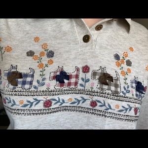 Vintage Women’s Dog Sweater